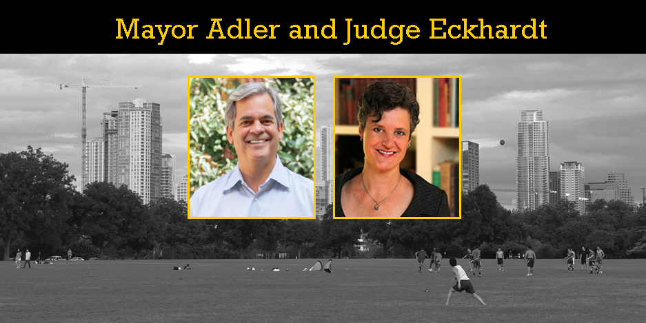 Info & Tickets for June 22 Engage: Mayor Adler and Judge Eckhardt